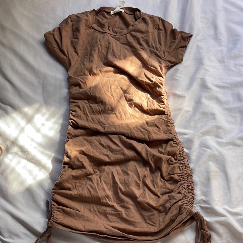 Brown Mini Dress